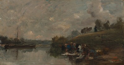 Auvers (Washerwomen)