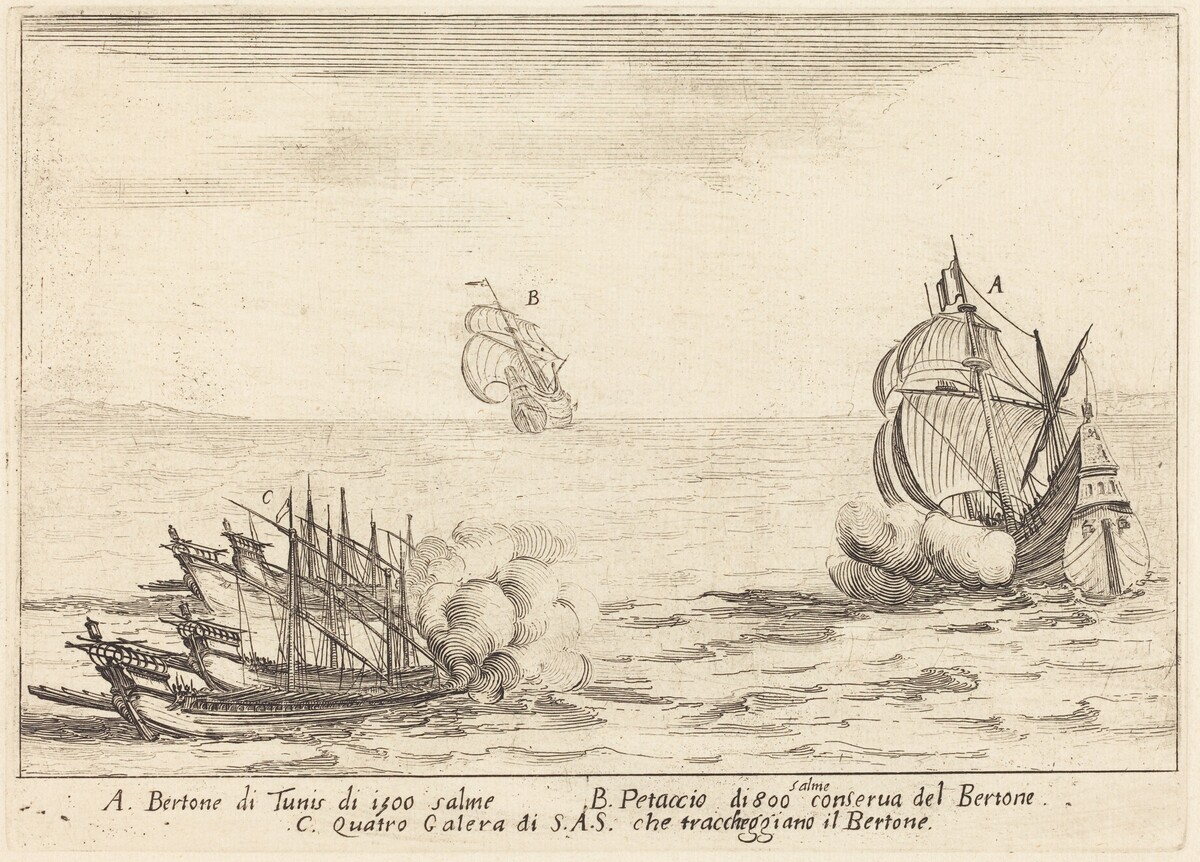 The Attack by Jacques Callot