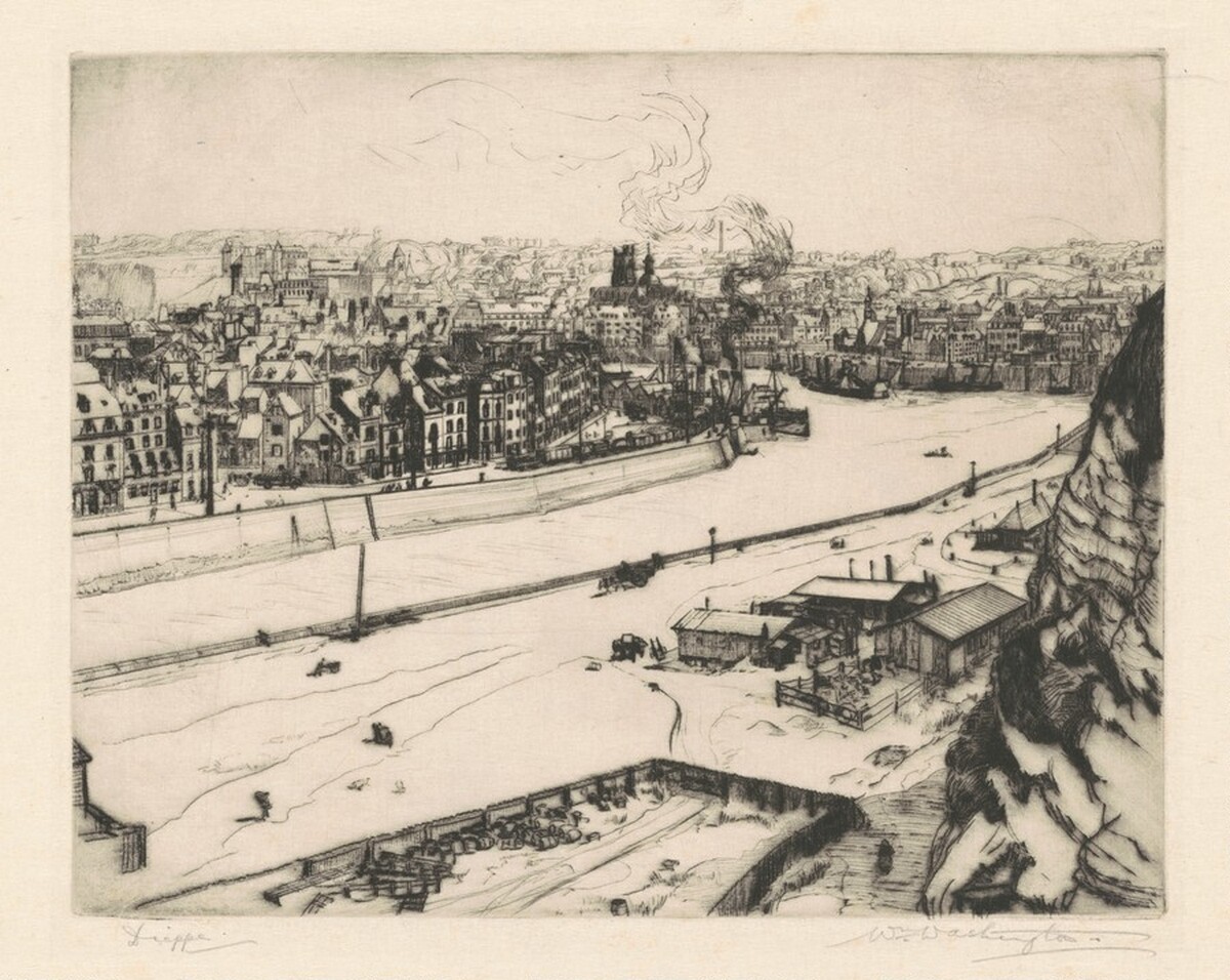Dieppe by William Washington