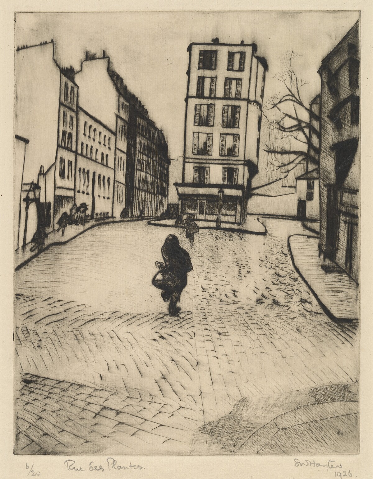 Rue des Plantes (Plants Street) by Stanley William Hayter