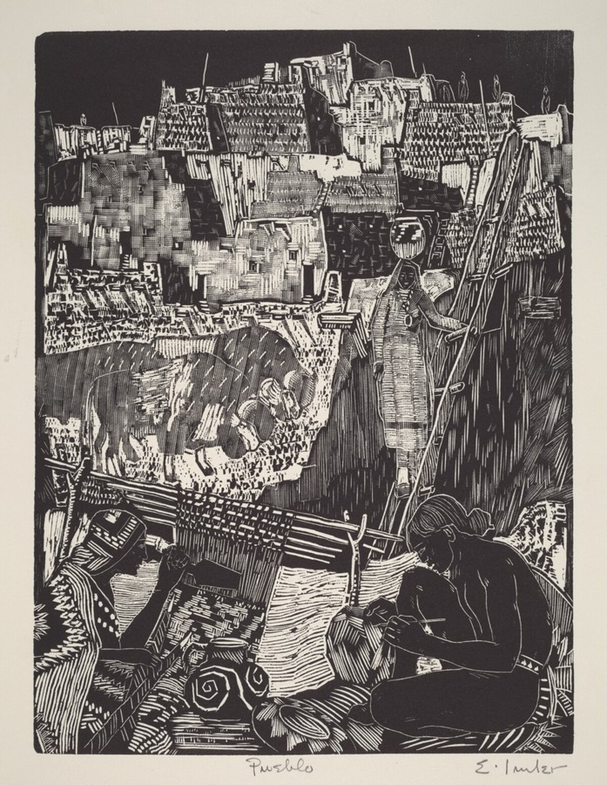 Pueblo by Edgar Imler