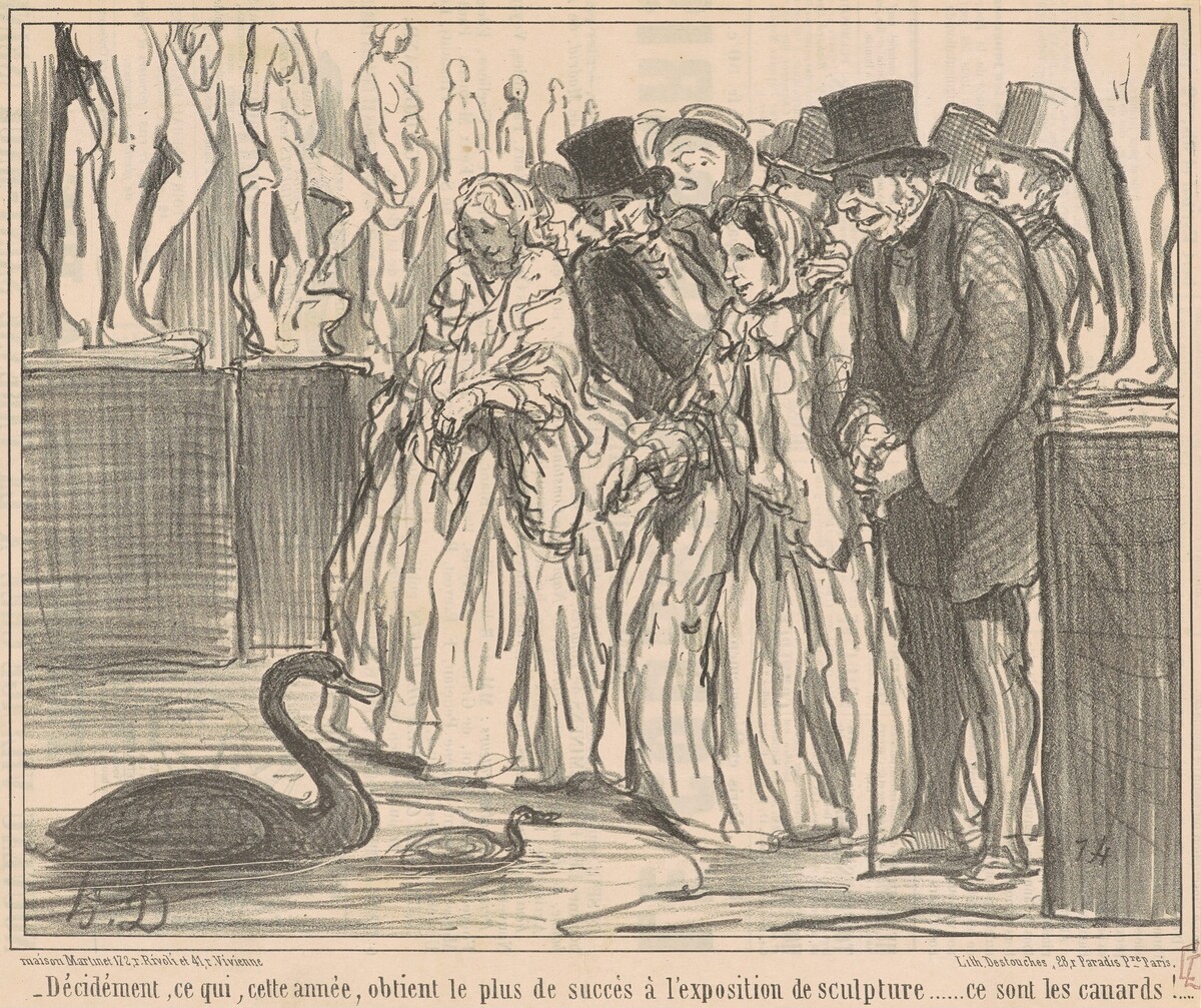 Décidément, ce qui, cette année, obtient ... by Honoré Daumier