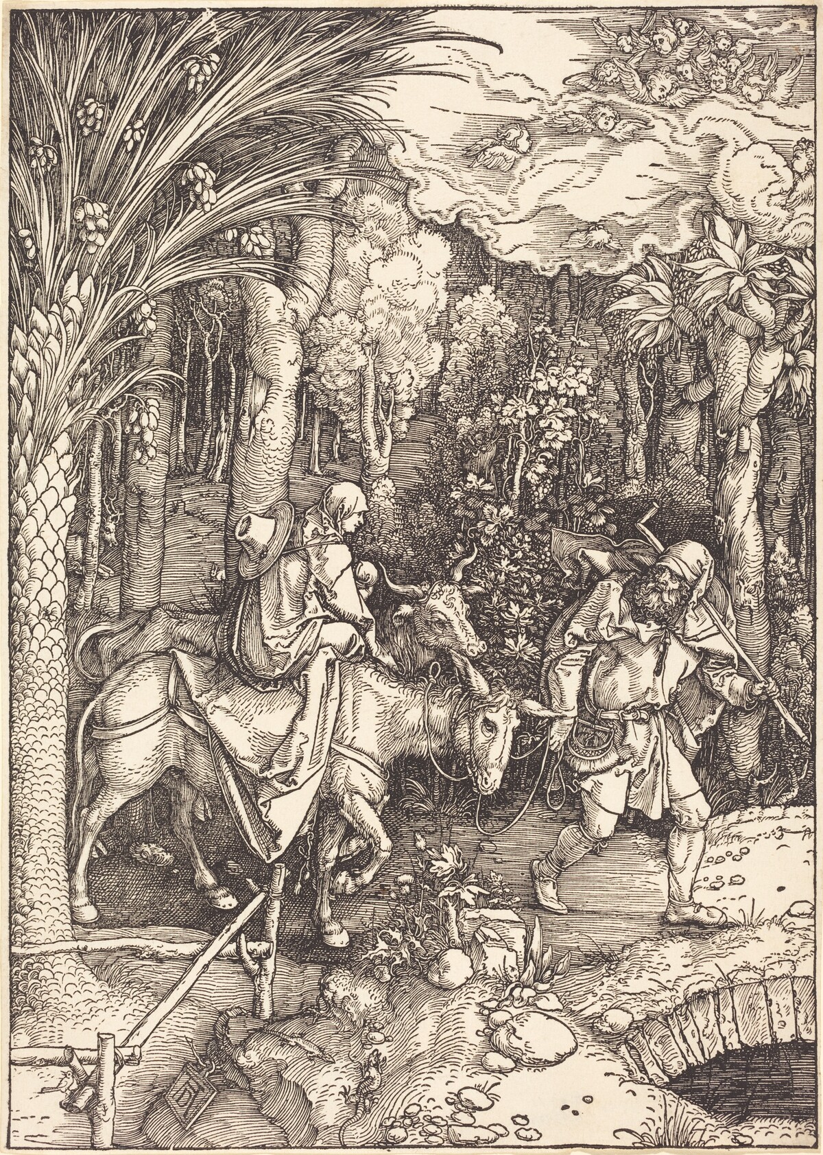 The Flight into Egypt by Albrecht Dürer
