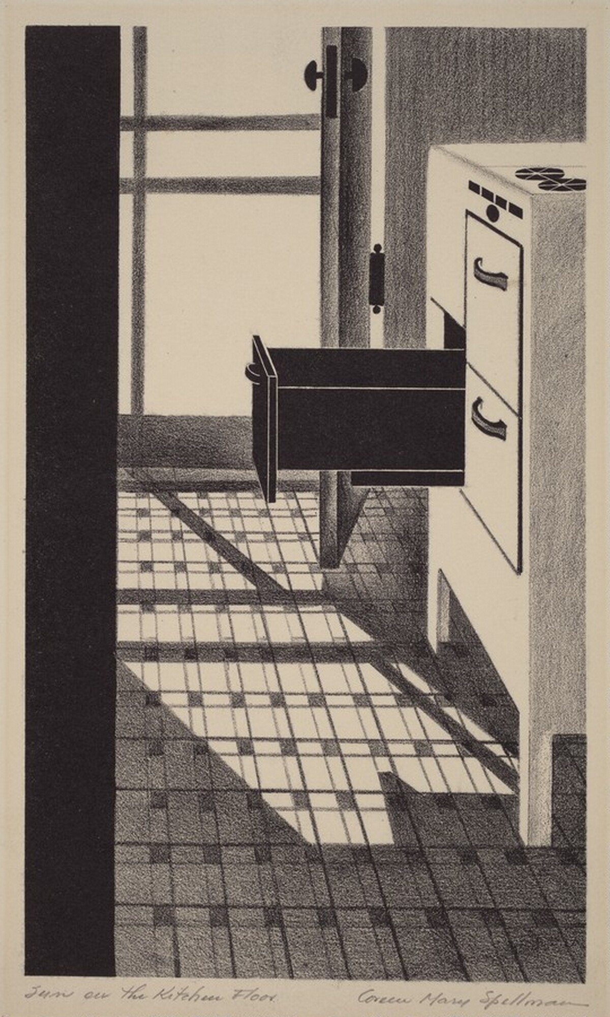 Sun On The Kitchen Floor by Coreen Mary Spellman