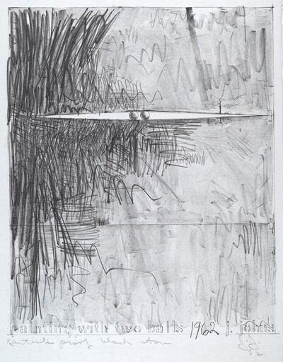 Painting with Two Balls I [artist's proof]