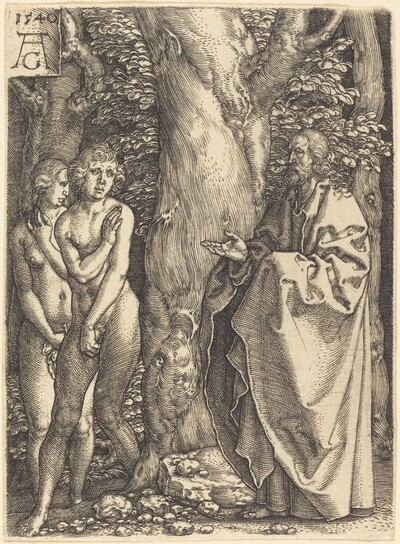 Adam and Eve Hide Themselves