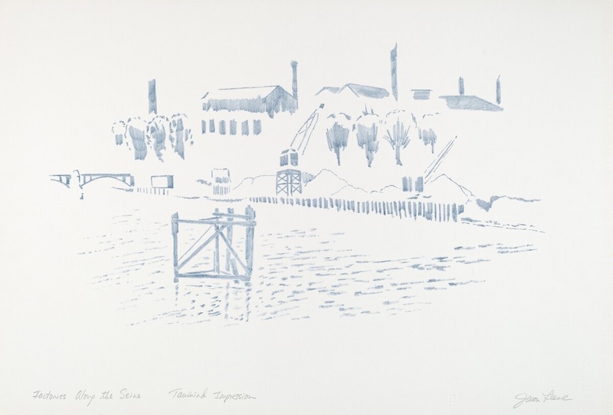 Factories along the Seine by Jason Leese