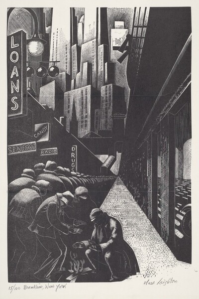 Breadline, New York