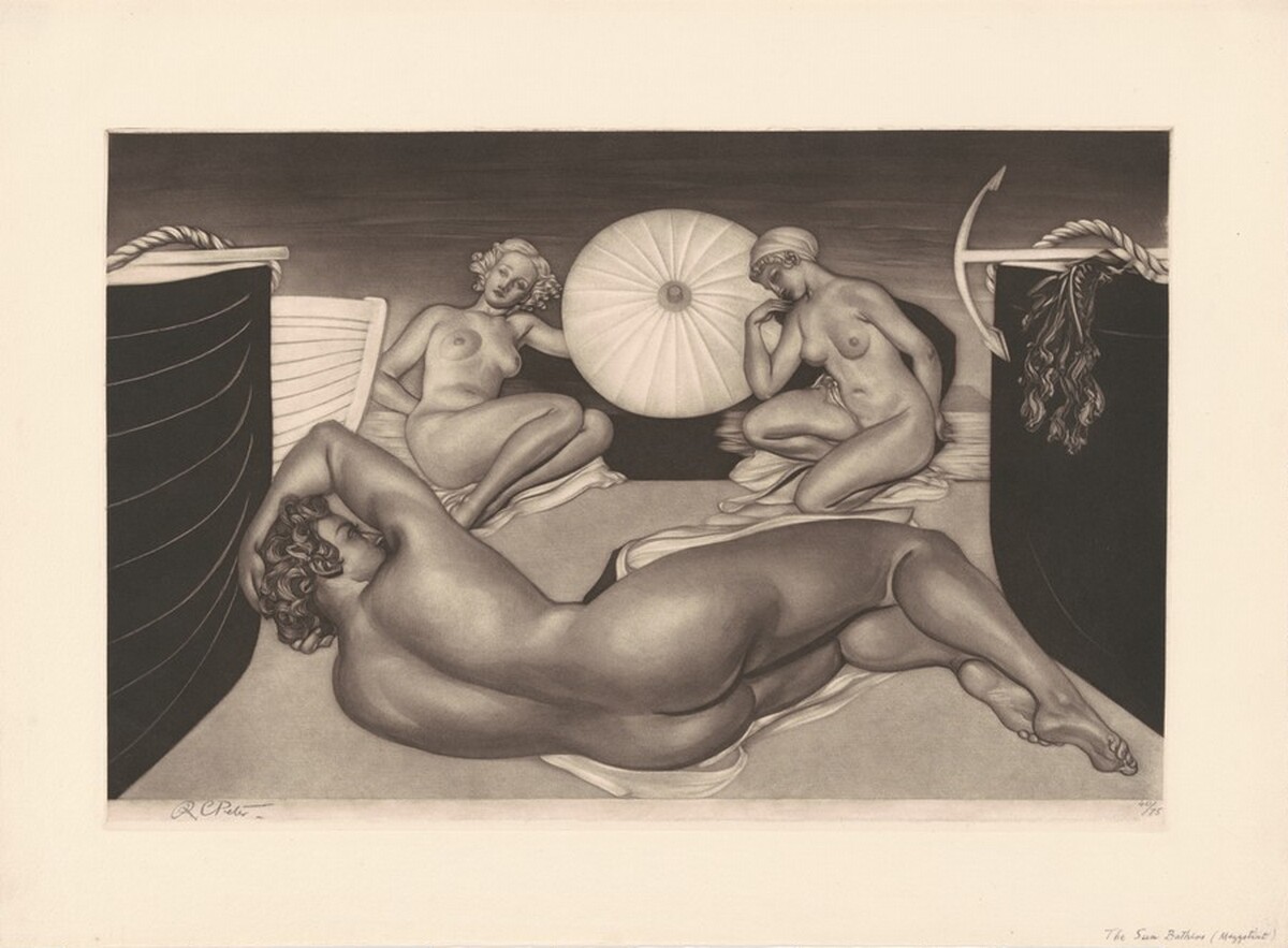 The Sun Bathers by Robert Charles Peter