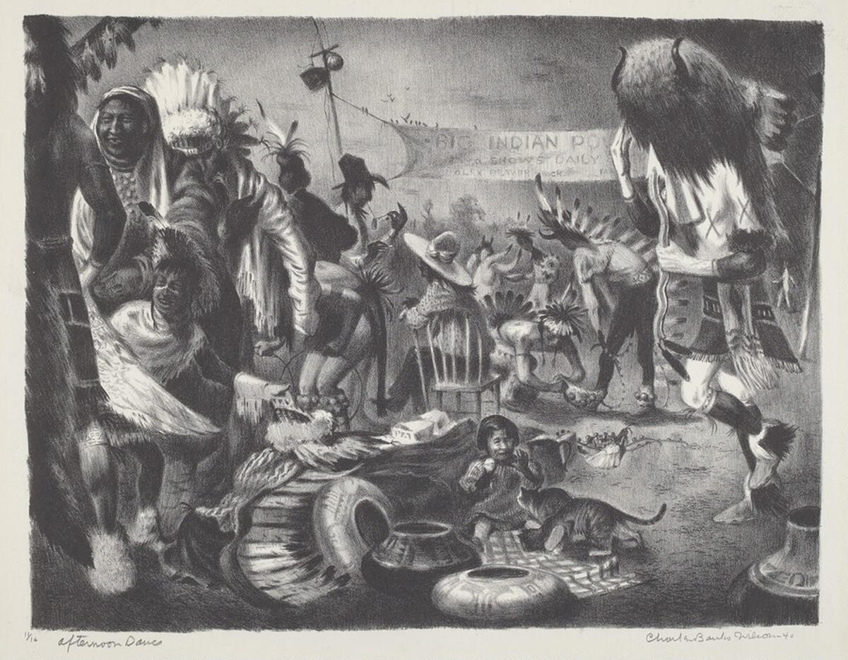 Afternoon Dance by Charles Banks Wilson