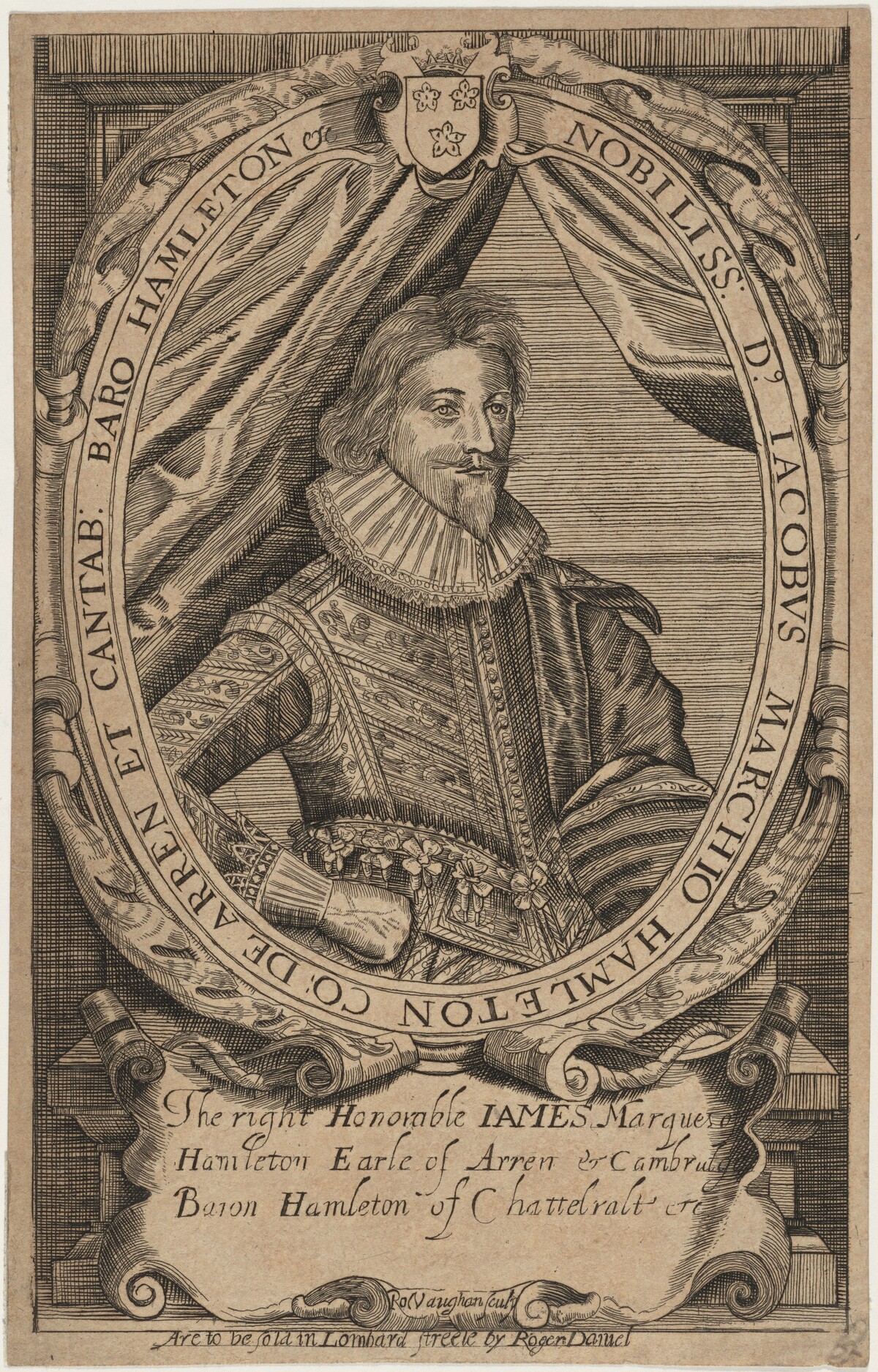 James, Second Marquis of Hamilton by Robert Vaughan