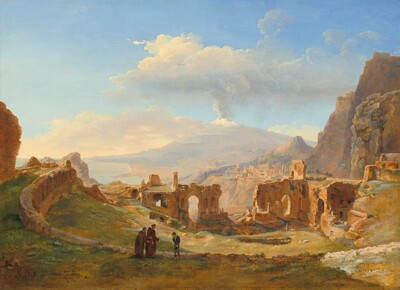 The Roman Theater at Taormina