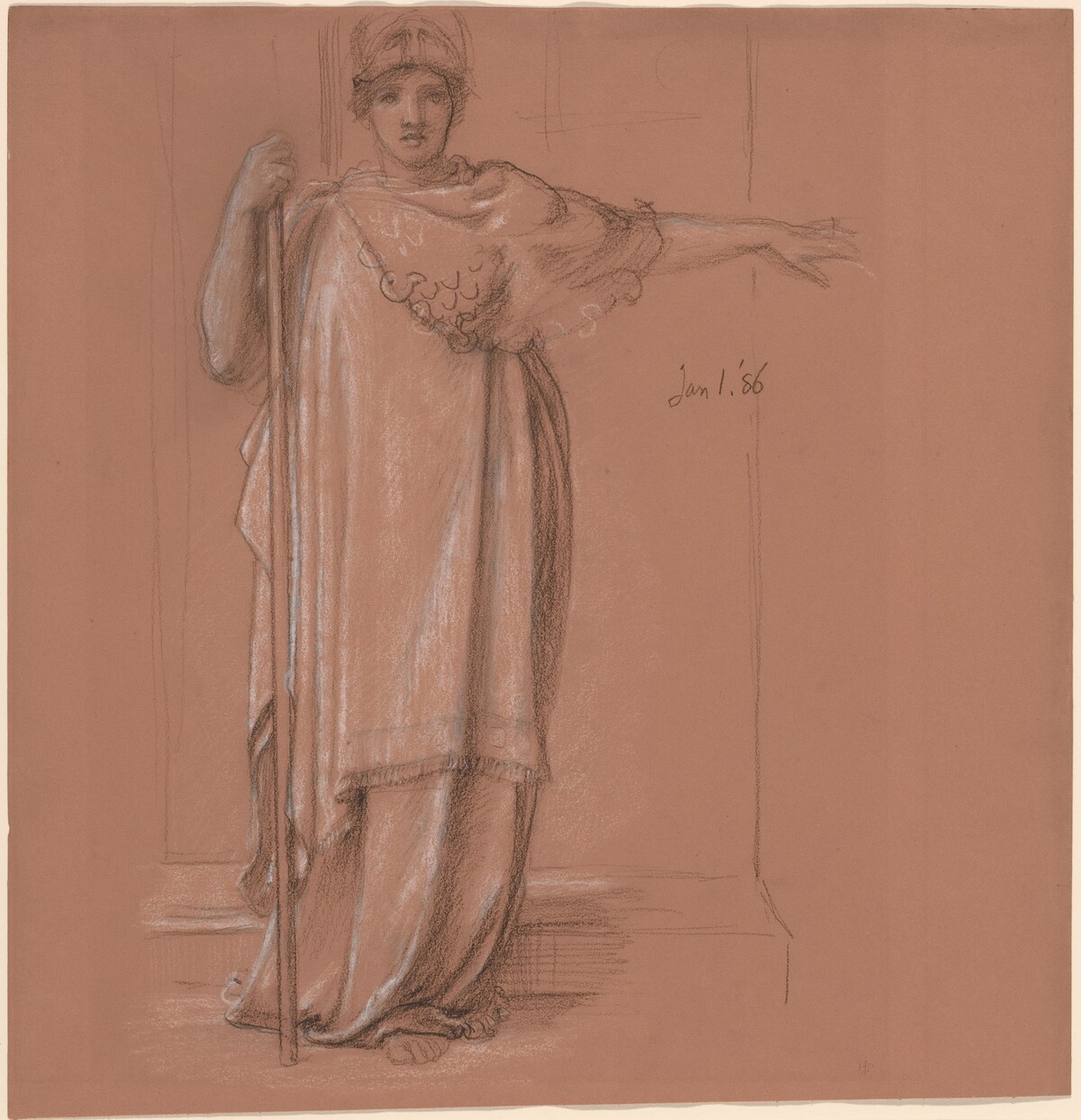 Minerva by Sir Edward John Poynter