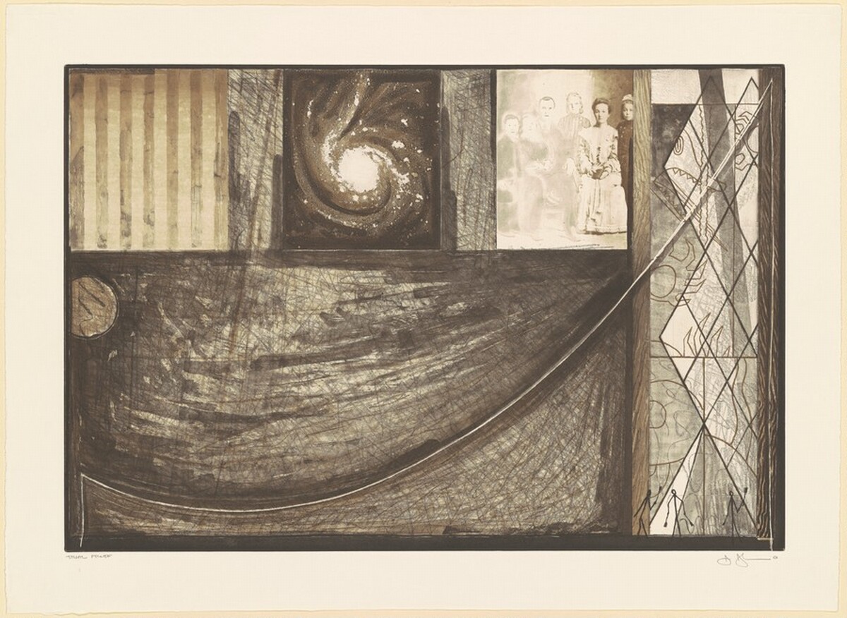 Untitled [trial proof] by Jasper Johns