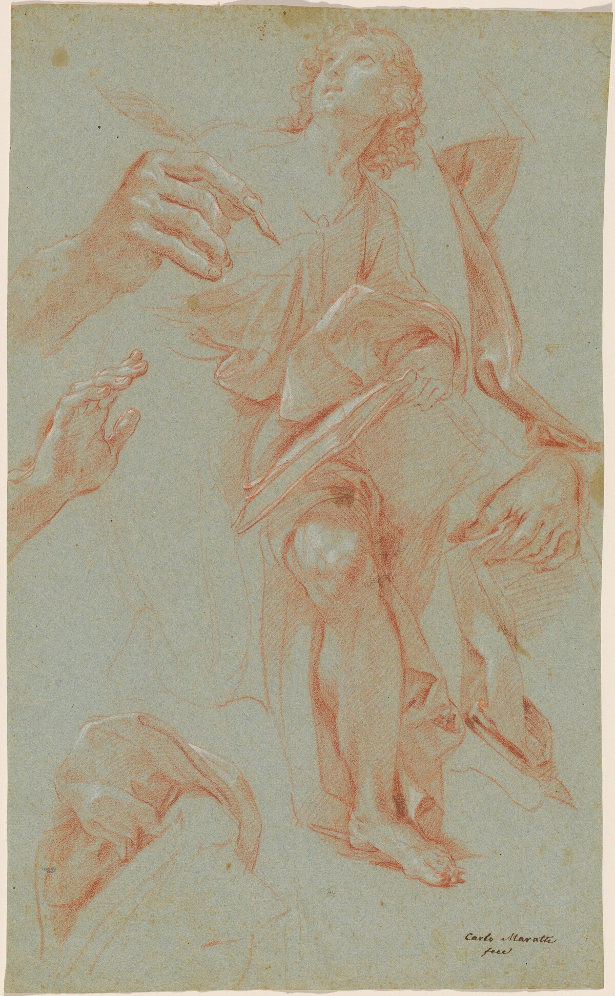 Studies of Saint James the Greater by Carlo Maratta