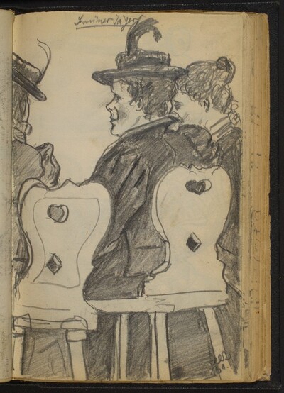 Three Ladies Seated