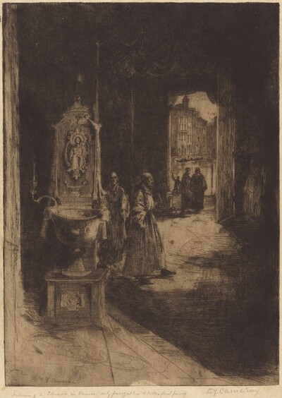 Church Interior, Venice