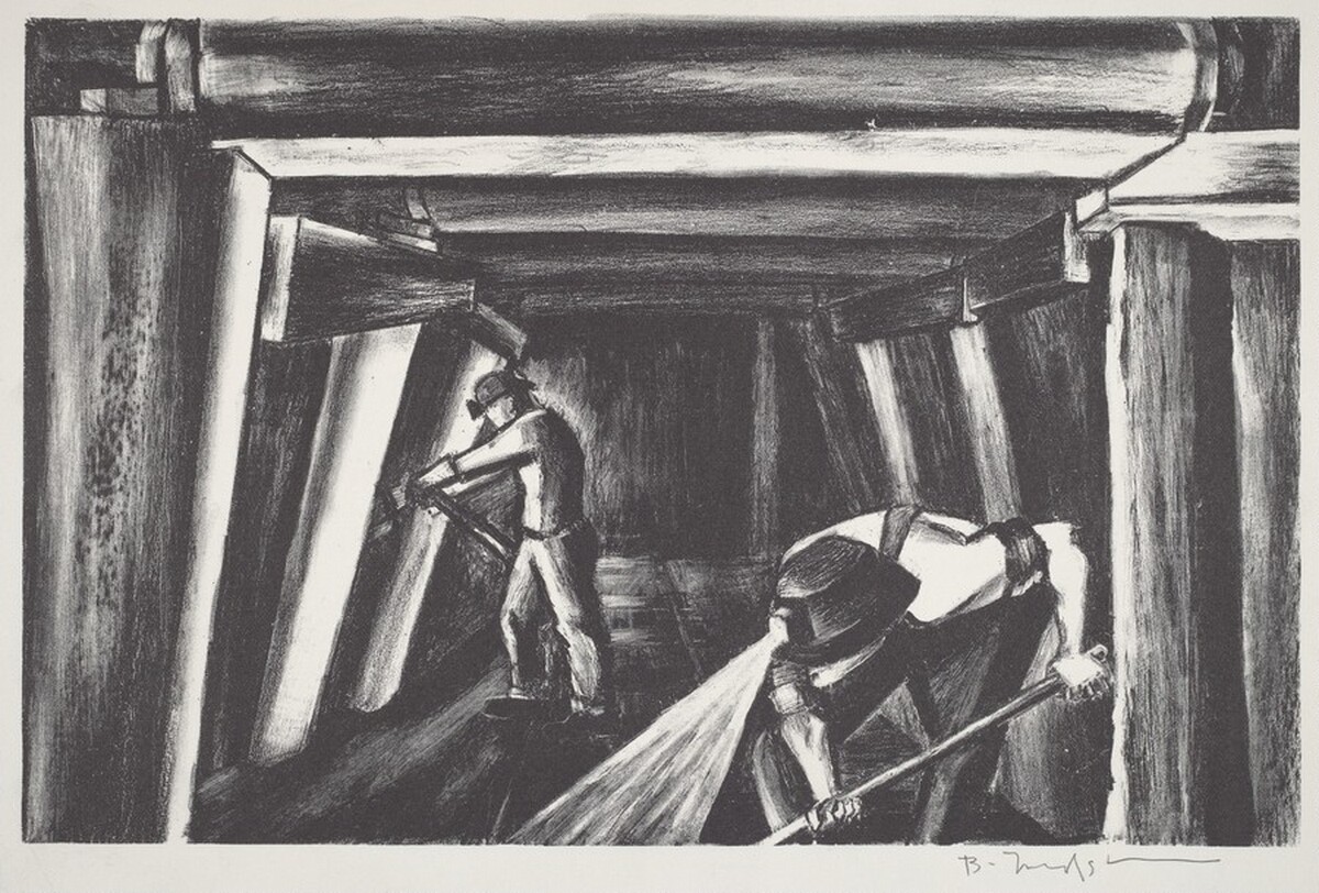 Untitled (Miners) by Beatrice Mandelman