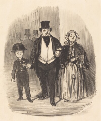 Un Jeune homme qui est l'espoir... de la famille Badinguet