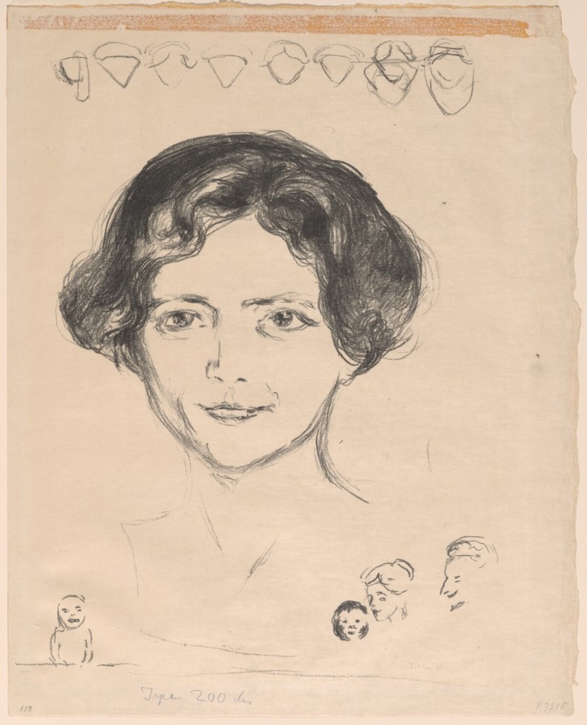Edith Rode by Edvard Munch