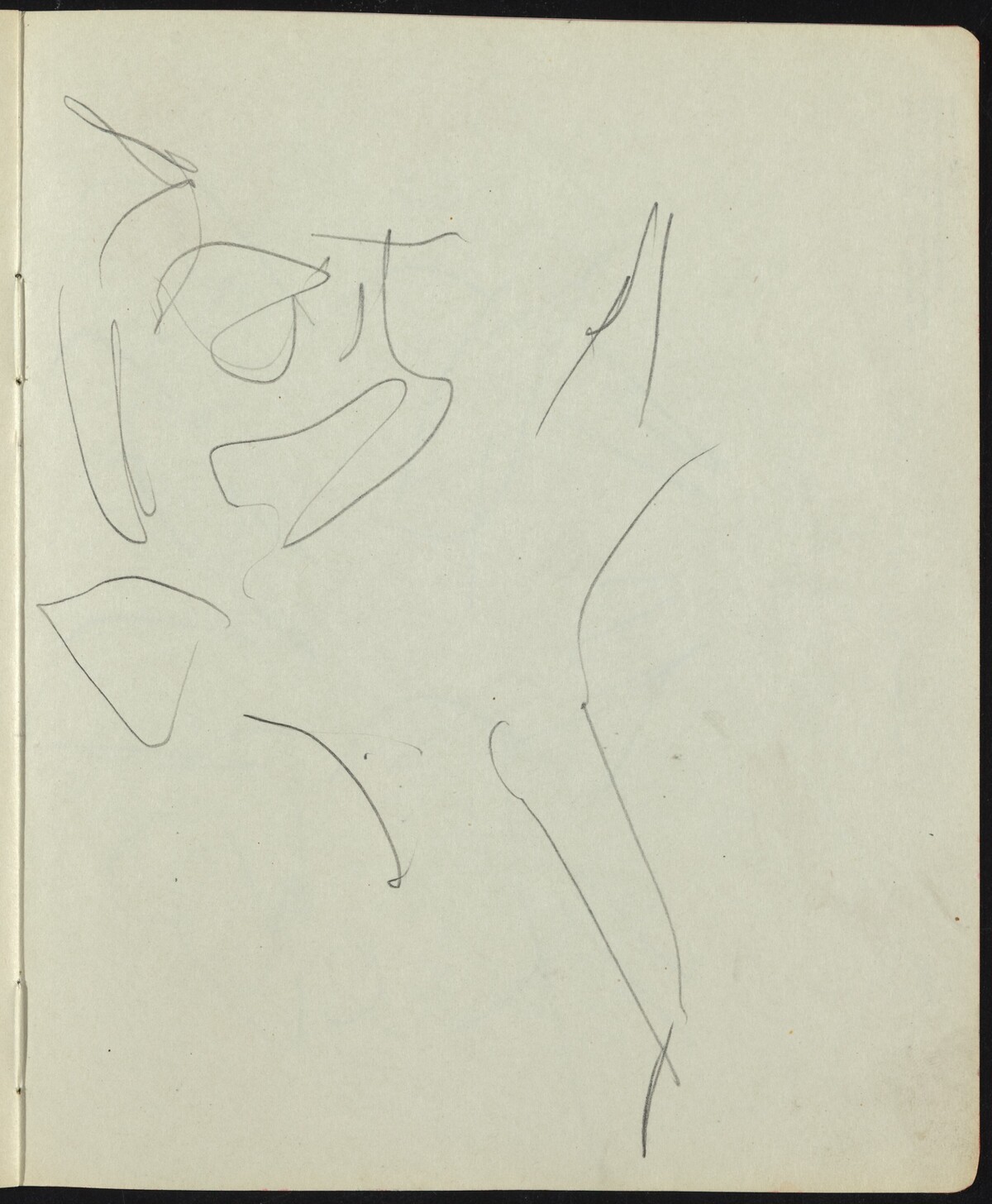 Dancers and Performers (Page from a Sketchbook) by Ernst Ludwig Kirchner