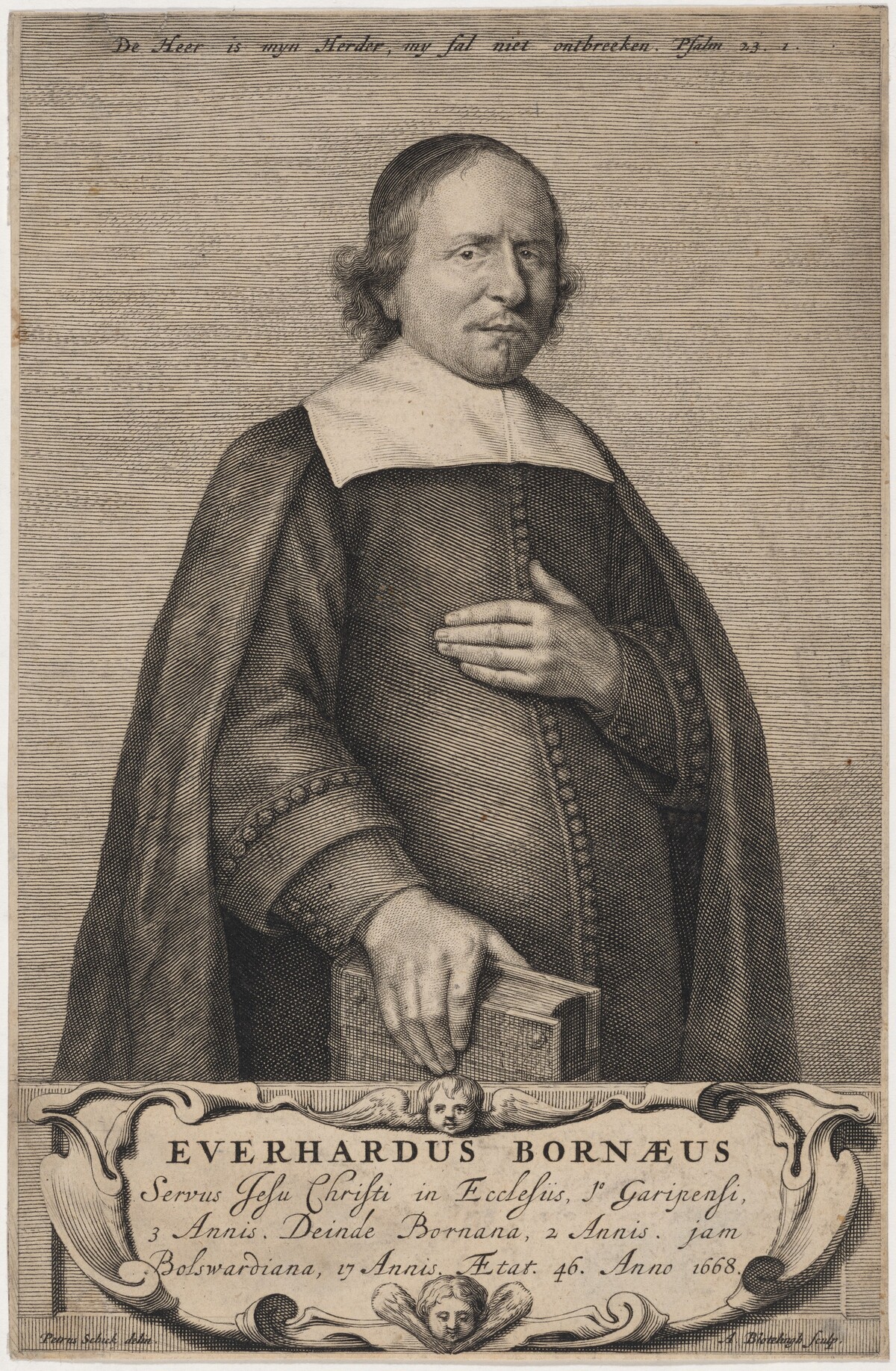 Everhard Bornaeus by Abraham Blooteling