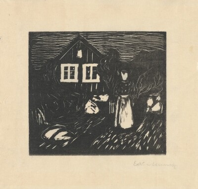 Outside the House, Moonlight