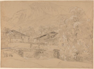 An Alpine Village in Summertime