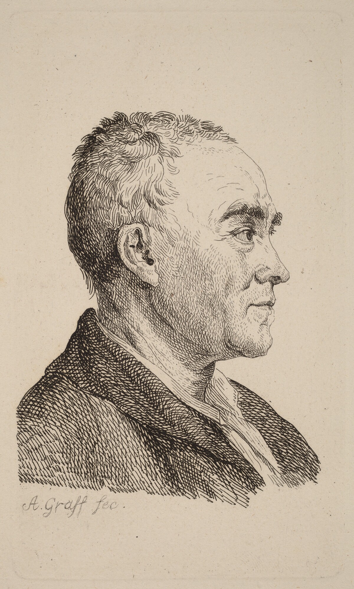 Johann Georg Sulzer by Anton Graff