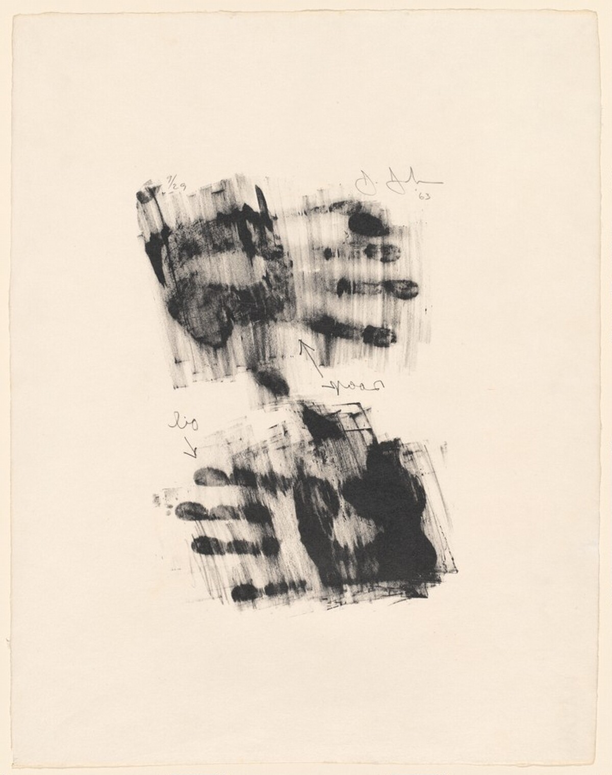Hand by Jasper Johns