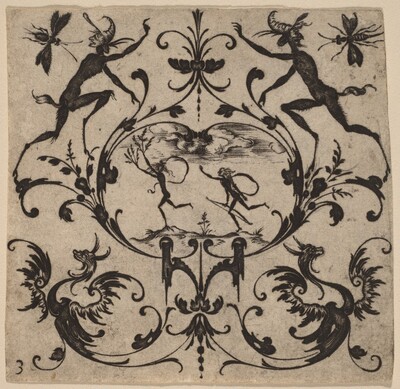 Ornament with Grotesque