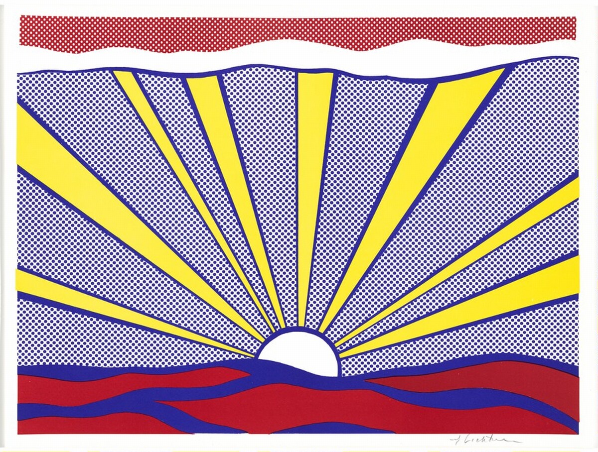 Sunrise by Roy Lichtenstein