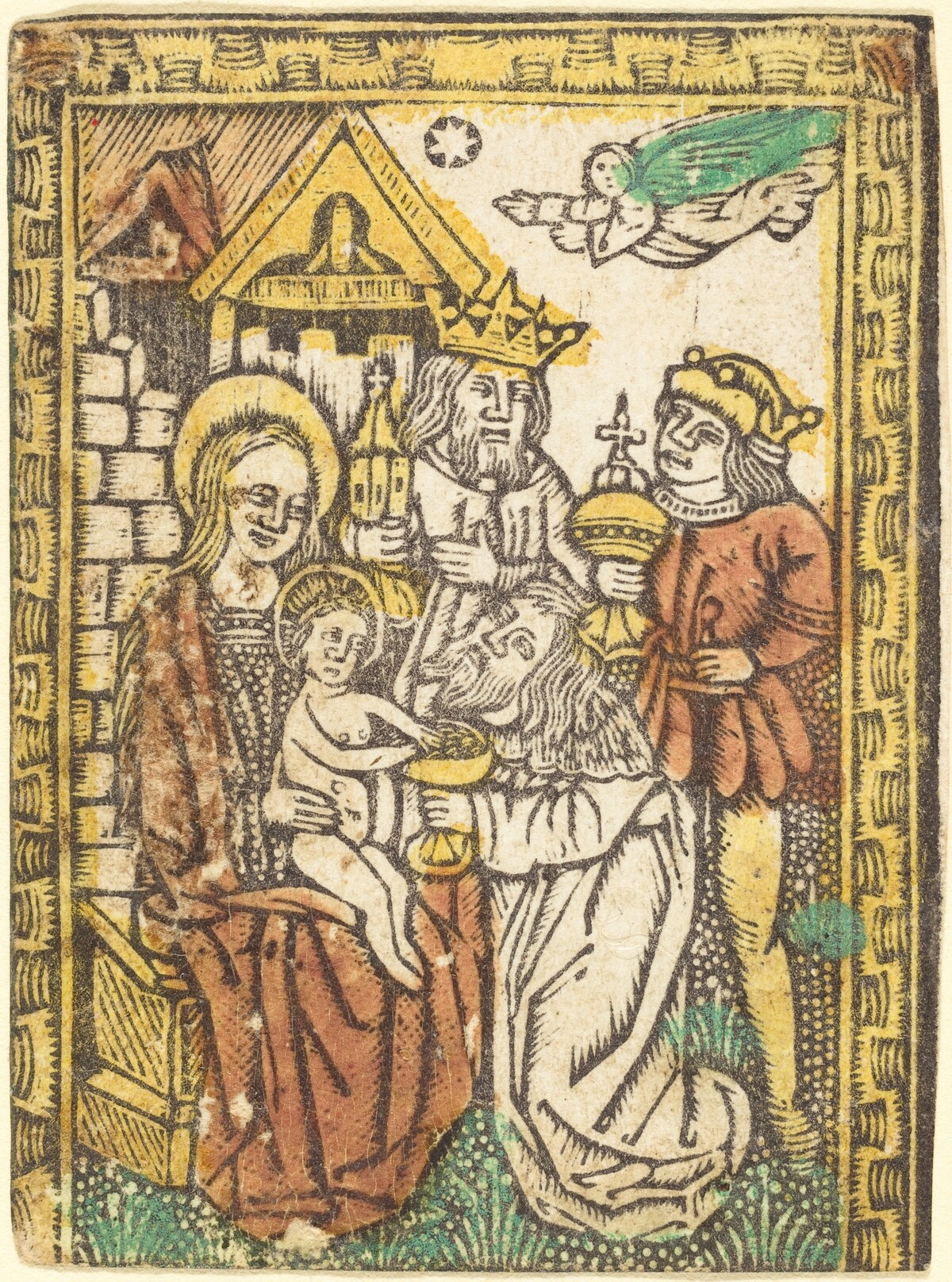 The Adoration of the Magi by German 15th Century