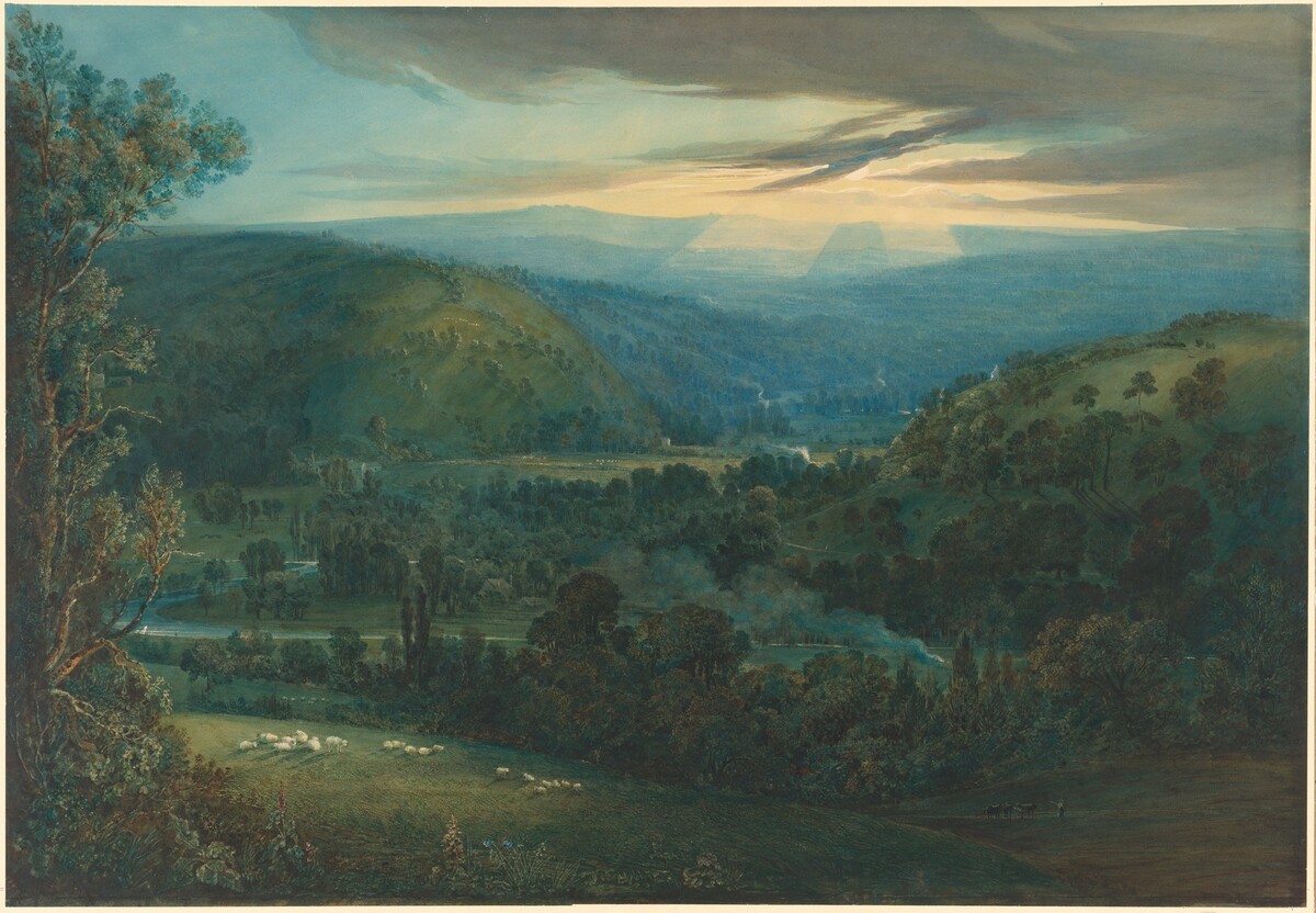 Dawn in the Valley by William Turner of Oxford