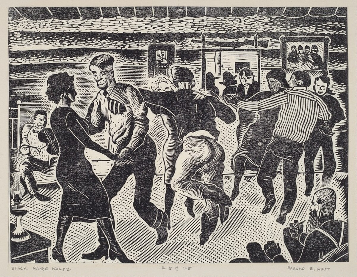Black Range Waltz by Harold Edward West