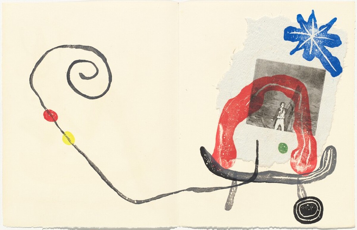 Untitled [plate LXXIX] by Joan Miró, Paul Éluard (author)