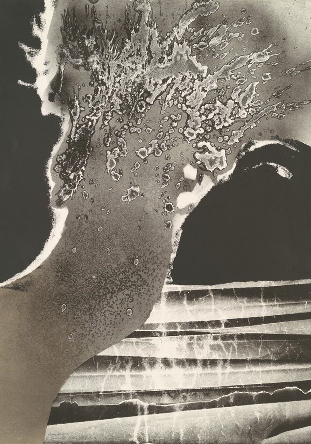 Demented Tidal Wave by June Wayne