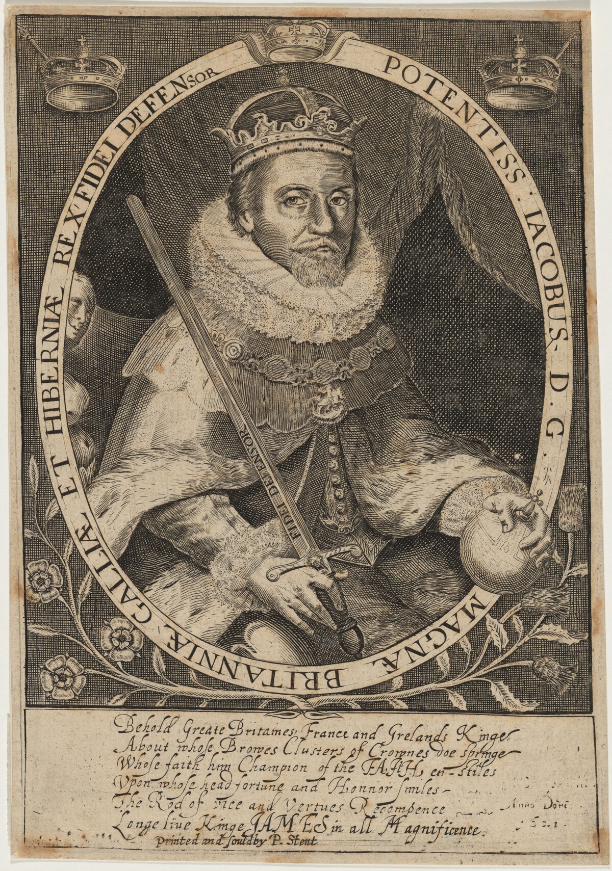James I by Willem de Passe
