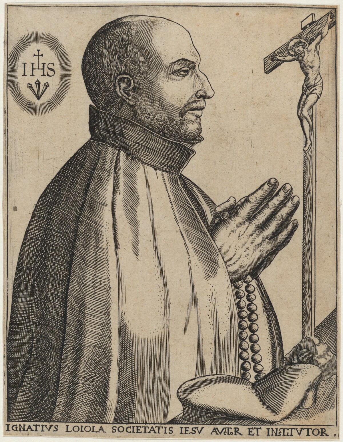 Saint Ignatius de Loyola, Founder of the Jesuits by Unknown Artist