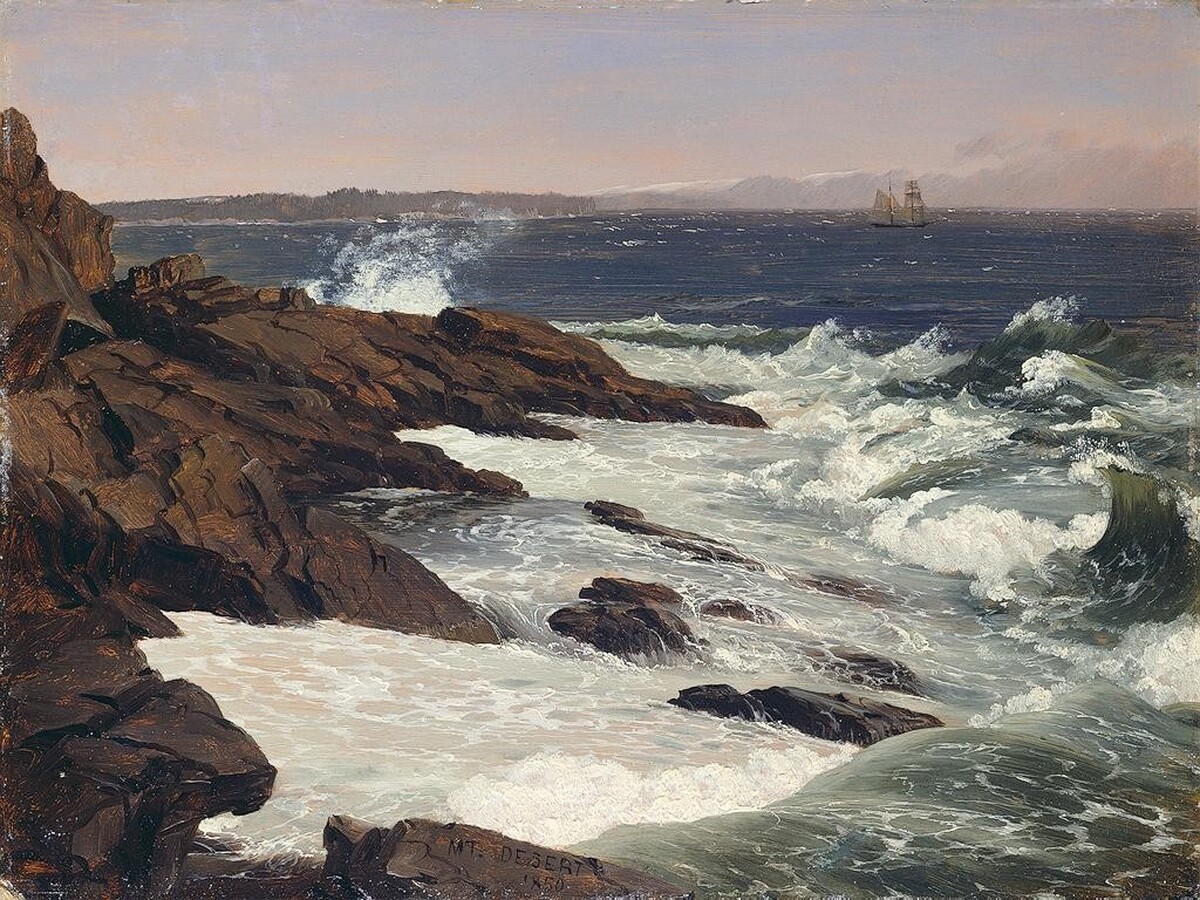 Fog off Mount Desert by Frederic Edwin Church
