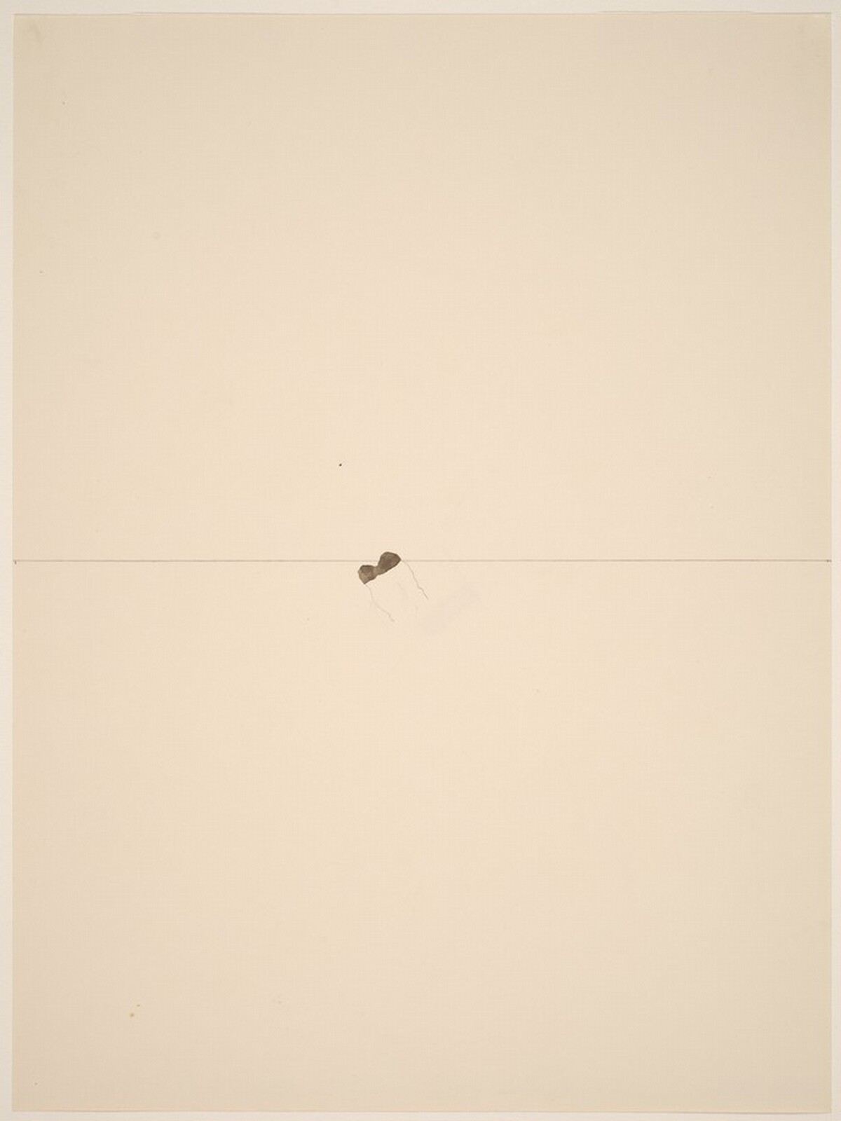 One Room Drawing #12 [recto] by Richard Tuttle
