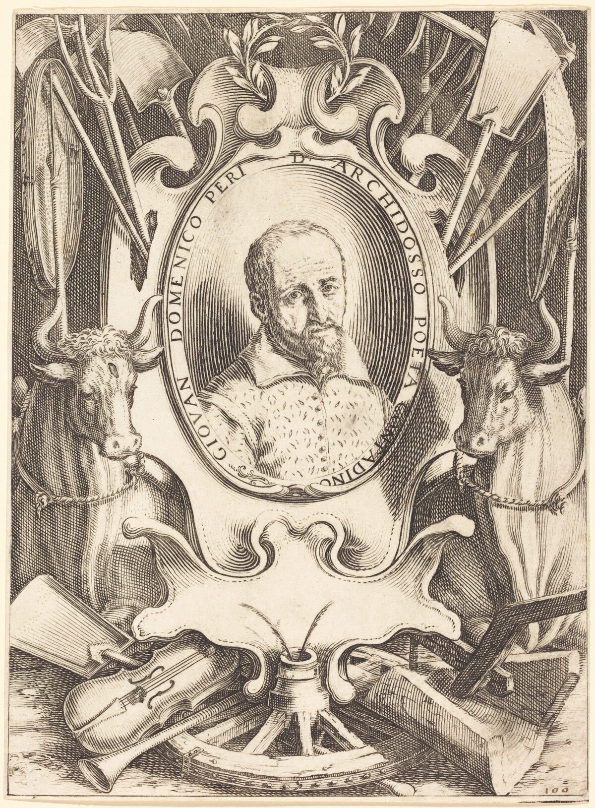 Giovanni Domenico Peri by Jacques Callot