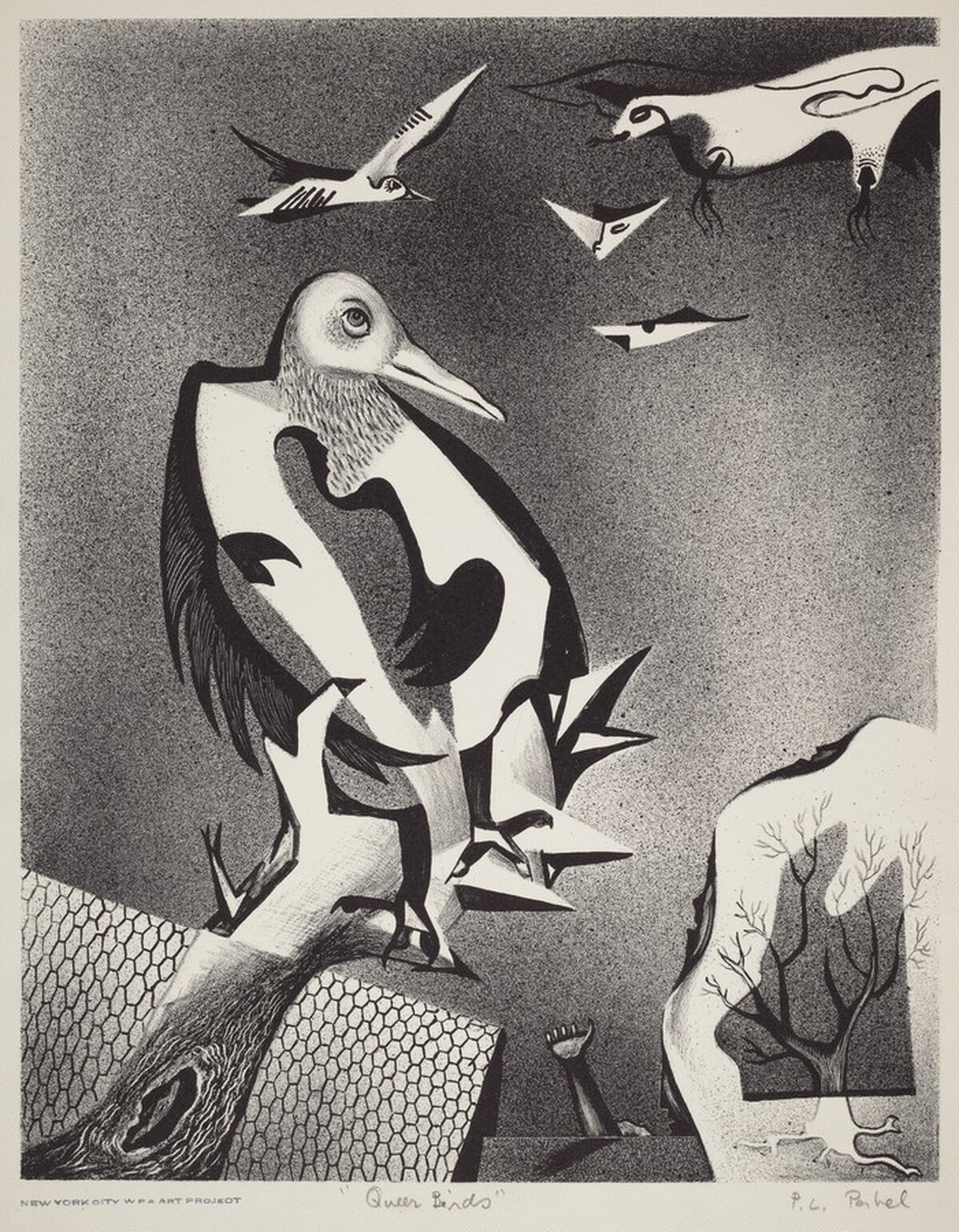 Queer Birds by Leon Bibel