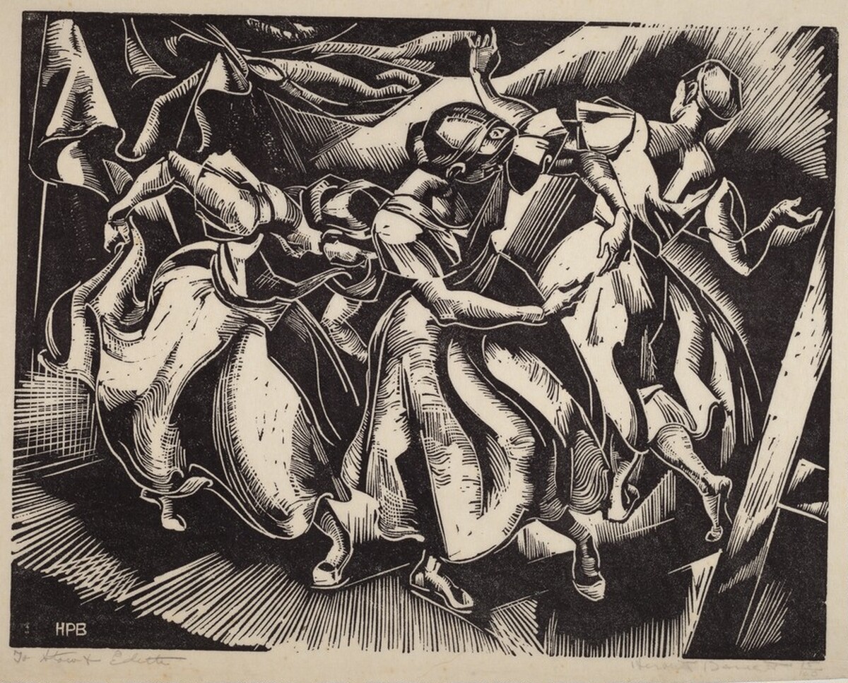 Untitled (Dance Scene) by Herbert Phillip Barnett