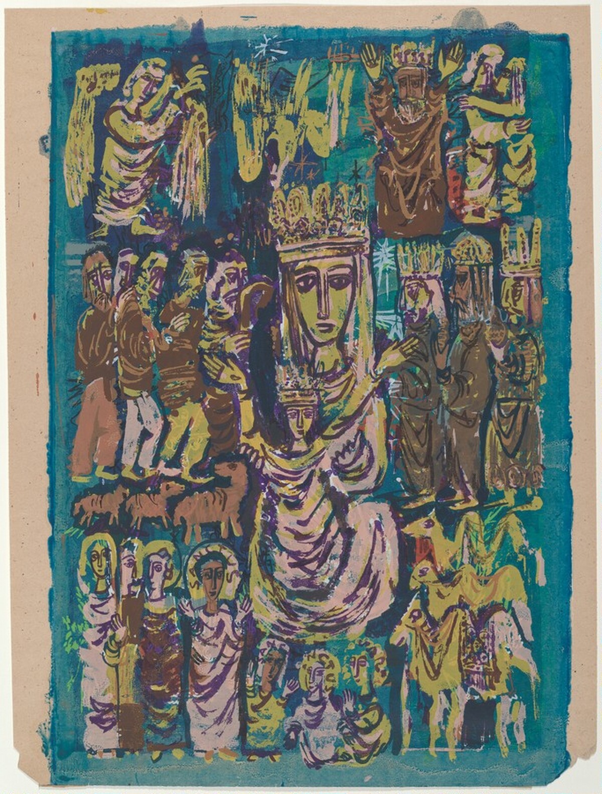 The Lord Is With Thee by Corita Kent