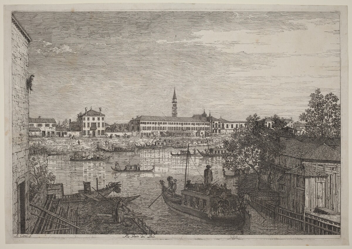 Ale Porte del Dolo by Canaletto