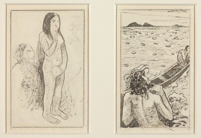 Parau No Te Varau Ino (left); Tahitian Legend (right)