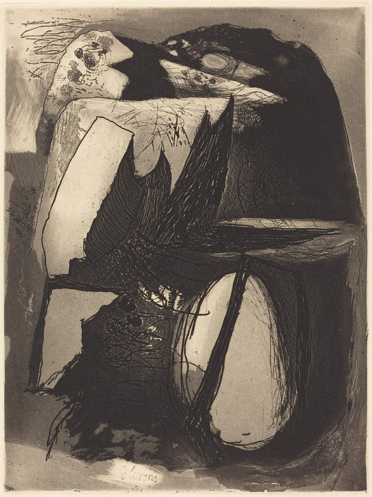 Clegyr-Boia II (Landscape in Wales) by Graham Sutherland