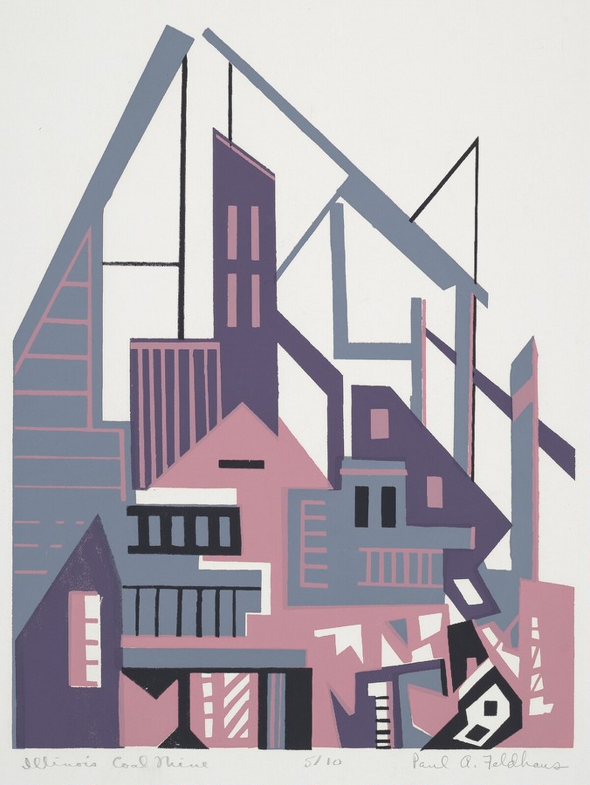 Illinois Coal Mine by Paul A. Feldhaus