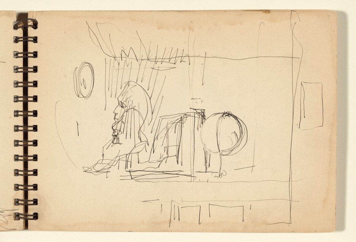 Sketchbook by Mark Rothko